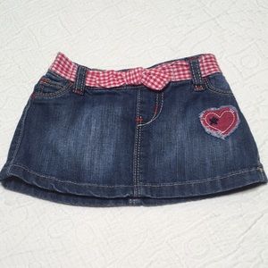 0-3m (6/$20) Denim Jean Skirt by Old Navy